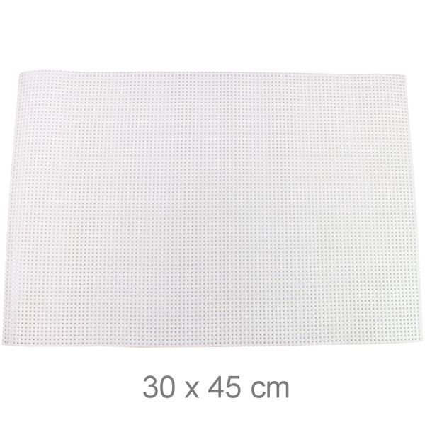 Jogo Americano 30 x 45 cm - Treliça Branca