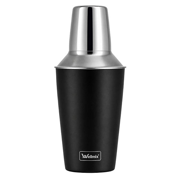 Coqueteleira Inox Preta 500 ml WX11528