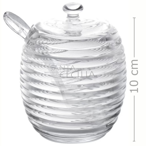 Açucareiro Colméia Cristal - 210ml Ref. 1317