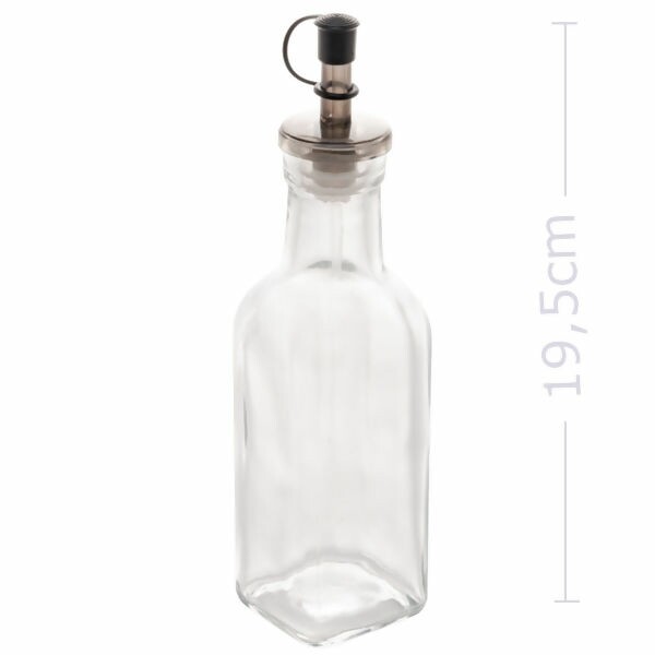 Garrafa para Azeite de Vidro 200ml -  Ref. 1244