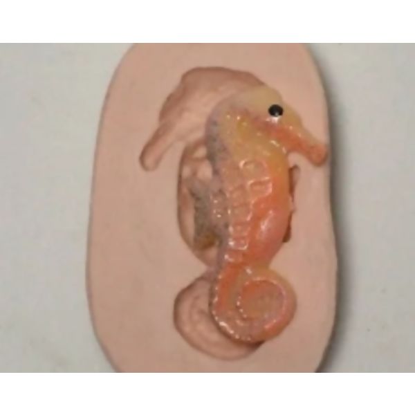 Molde de Silicone - Cavalo Marinho Ref. 195