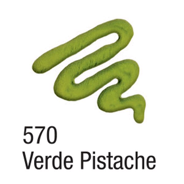 Tinta Acripuff 35ml Acrilex - 570 Verde Pistache