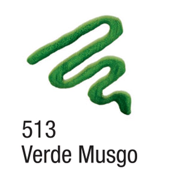 Tinta Acripuff 35ml Acrilex - 513 Verde Musgo