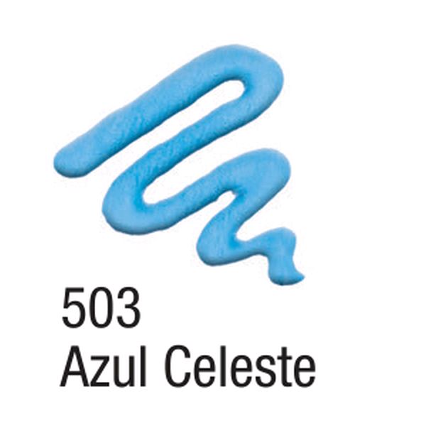 Tinta Acripuff 35ml Acrilex - 503 Azul Celeste