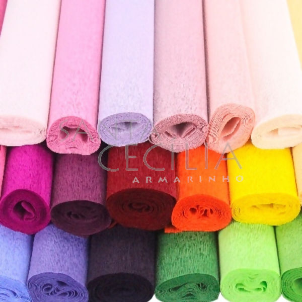 Papel Crepom Italiano 90gr 1,5 metros