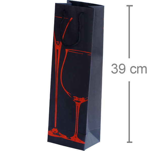 Sacola de Papel para Vinho A15-2