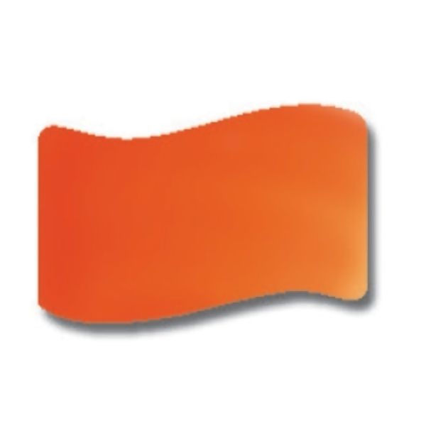 Esmalte Vitral Acrilex 37ml. - 517 Laranja