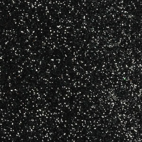 Folha de EVA com Glitter 60x40cm - Preto Ref 9741