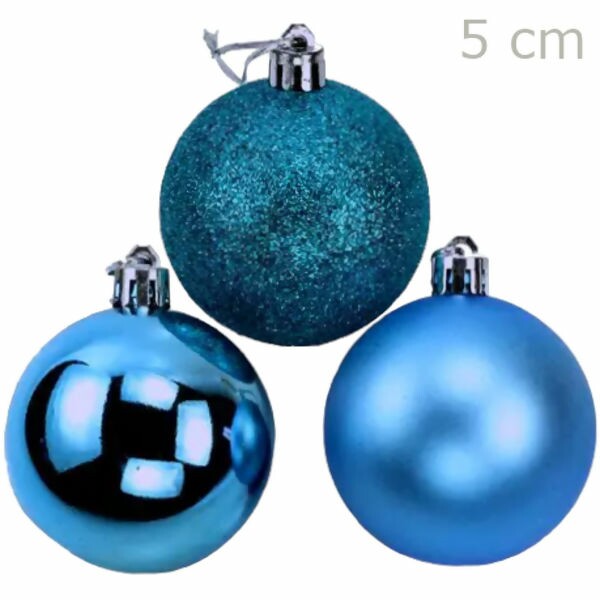 Bolas para Árvore de Natal 5cm - 12 unid. - Ref.CB5