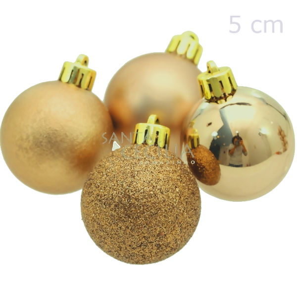 Bolas para árvore de Natal 5cm - 16 unid. - Ref. NTB5202
