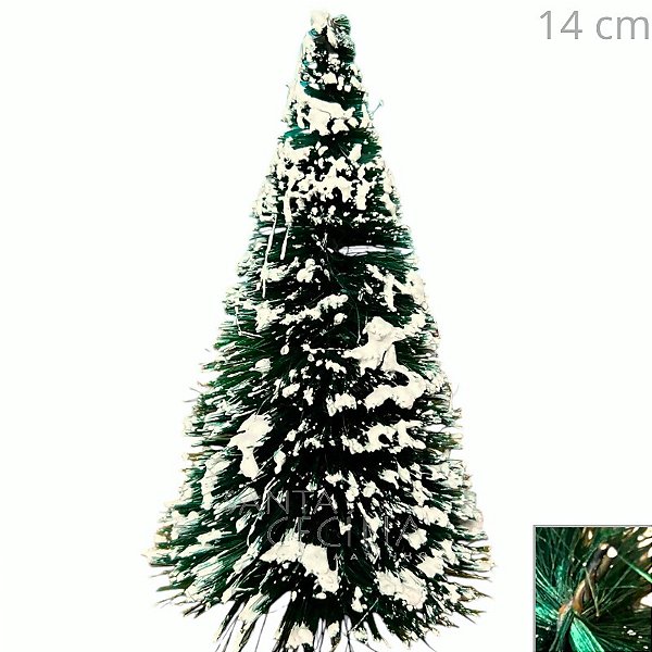 Árvore de Natal Mini Sem Base 14cm