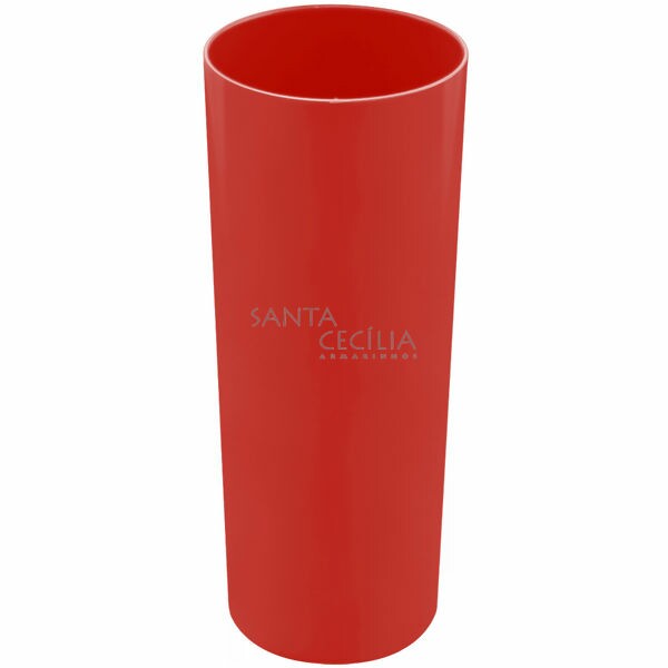 Copo Long Drink 350ml - Vermelho