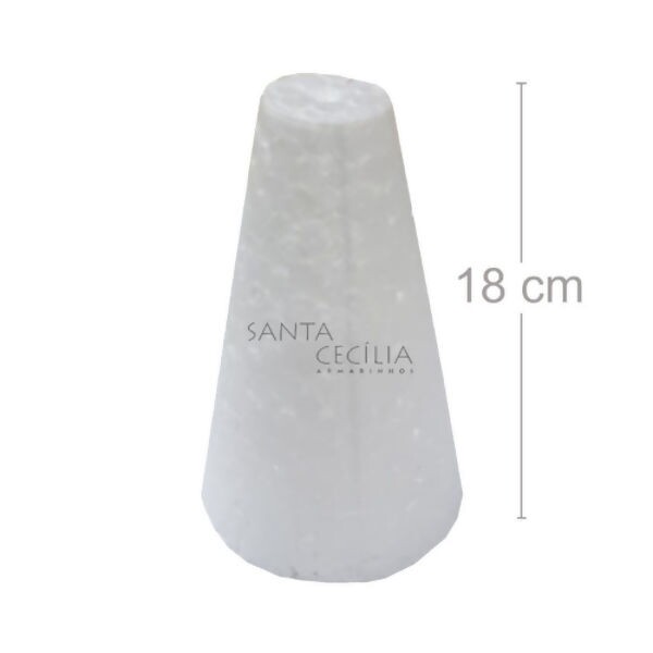Cone de Isopor - 18 cm
