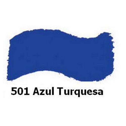 Tinta Acrílica Brilhante 37ml - 501 Azul Turquesa
