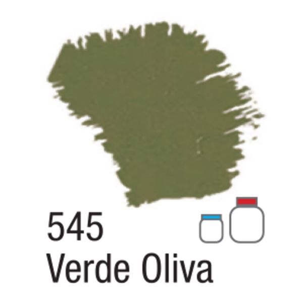 Tinta Acrílica Fosca 37ml - 545 Verde Oliva