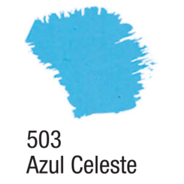 Tinta Acrílica Fosca 37ml - 503 Azul Celeste