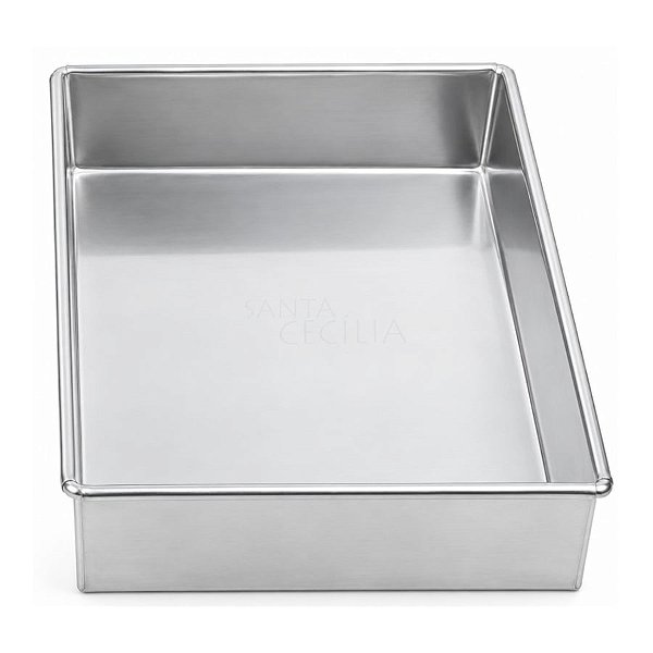 Forma para Bolo Retangular - 25x17x7cm Cód. 1251