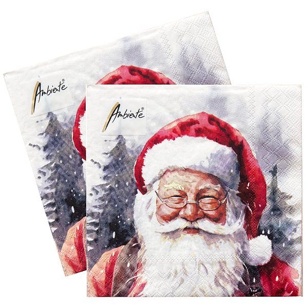 Guardanapo de Papel Decoupage 20 unid. Happy Santa 33319075