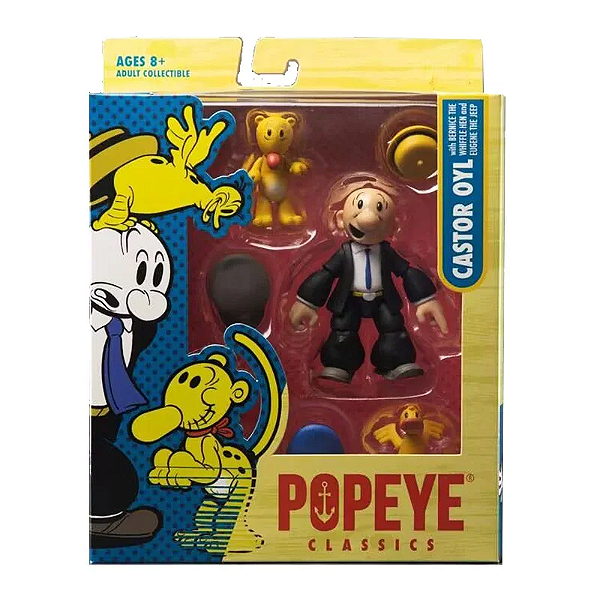 Action Figure Castor Palito Popeye - Boss Fight