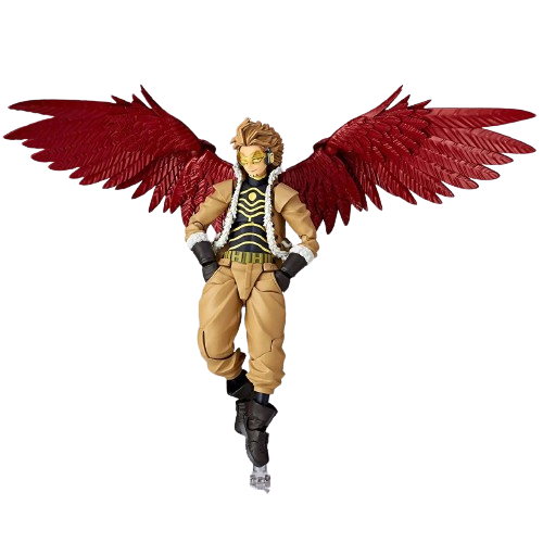 Action Figure Hawks My Hero Academia Amazing Yamaguchi Kaiyodo - Original Revoltech