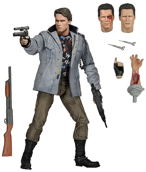 Action Figure T800 Tech Noir Cyborg - NECA