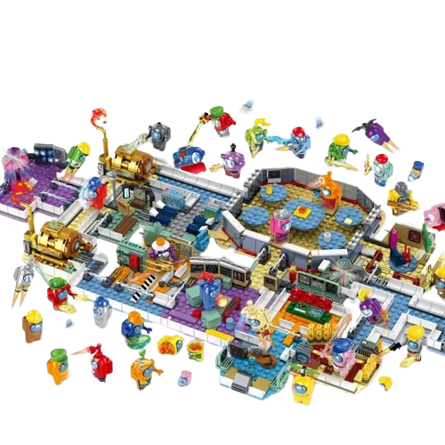Among Us Aventura Cósmica - Mega Kit de montar com 1488 Peças