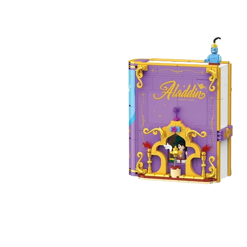 Book Aladdin - Blocos de Montar