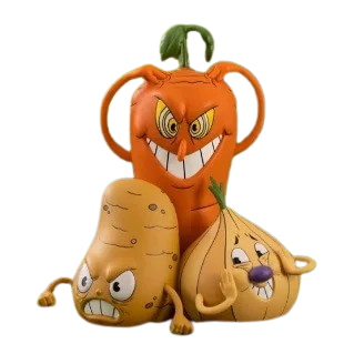 Bosses Pânico Botânico Cuphead - Pop Mart Original