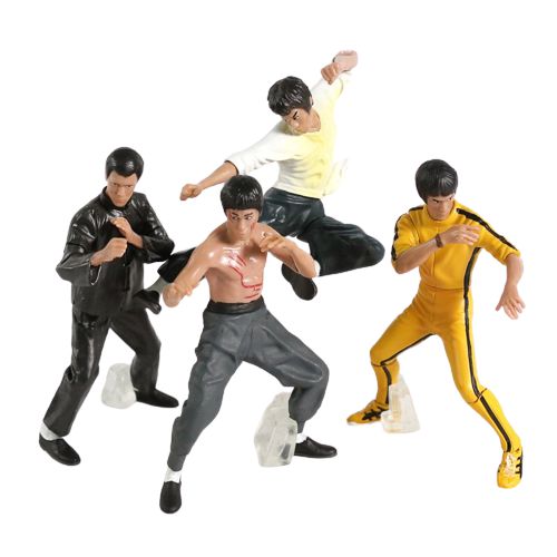 Conjunto 4 Figures Bruce Lee