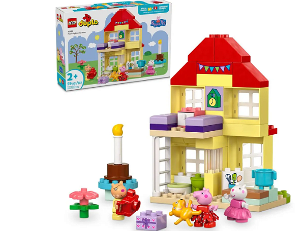 DUPLO® - Casa de aniversário da Peppa Pig