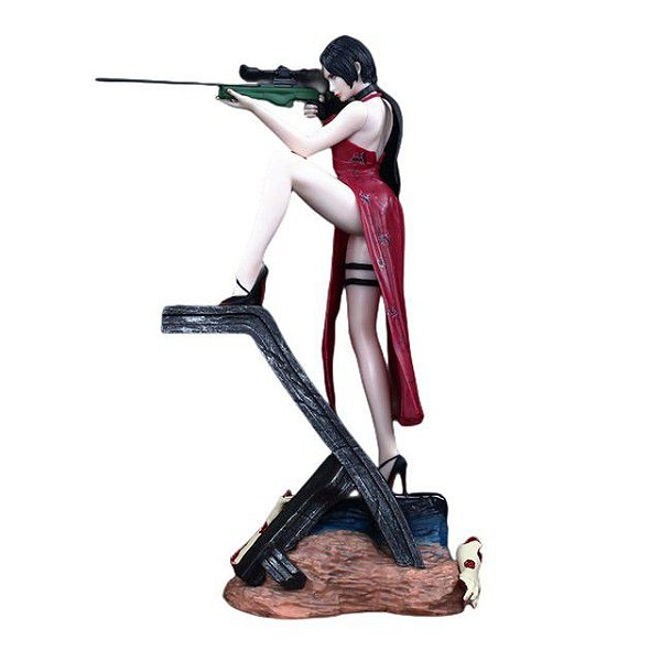 Estátua Ada Wong Resident Evil