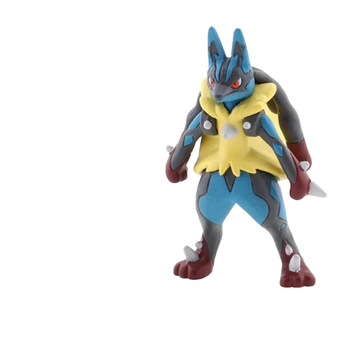 Figure Mega Lucario Pokémon Monster Collection - Original Takara Tomy