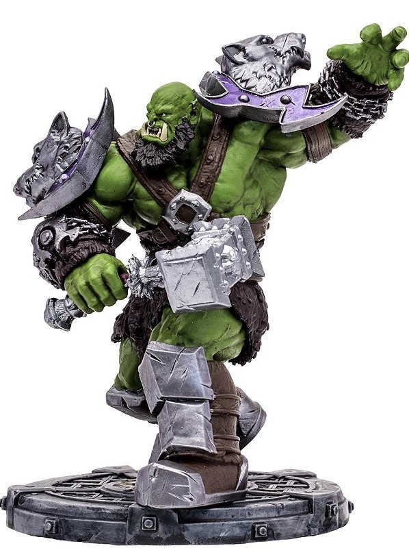 Figure Orc Shaman Warrior World Of Warcraft - McFarlane