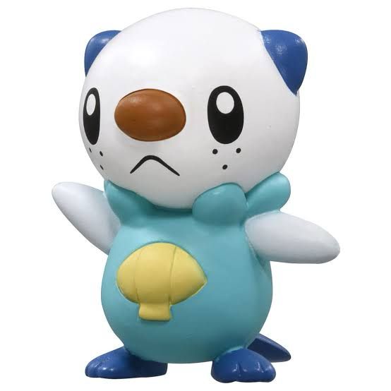 Figure Oshawott Pokémon Monster Collection - Original Takara Tomy