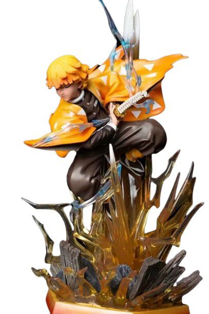 Figure Zenitsu Agatsuma Com LED Demon Slayer