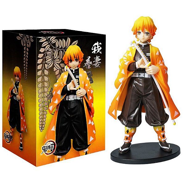 Figure Zenitsu Agatsuma Estátua Kimetsu No Yaiba - Demon Slayer
