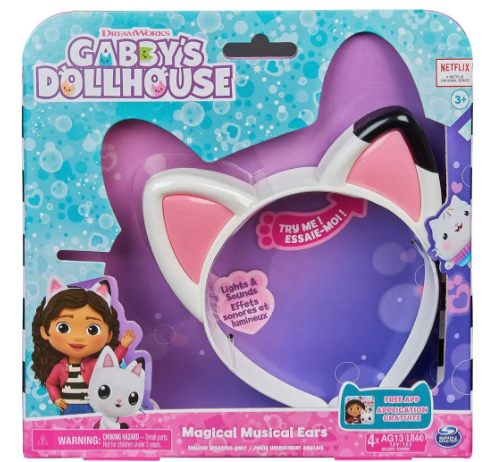 Gabby's Dollhouse - Orelha de gatinho da Gabby