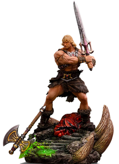 He-Man Unleashed Deluxe - 1/10 Art Scale - Masters of the Universe - Iron Studios