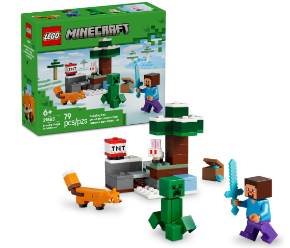 Minecraft - A aventura de Steve na taiga