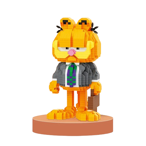Mini Blocos de Montar Garfield Doctor - Nickelodeon