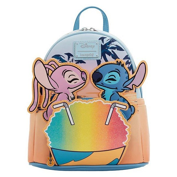 Mochila Stitch e Angel Disney - Original Loungefly