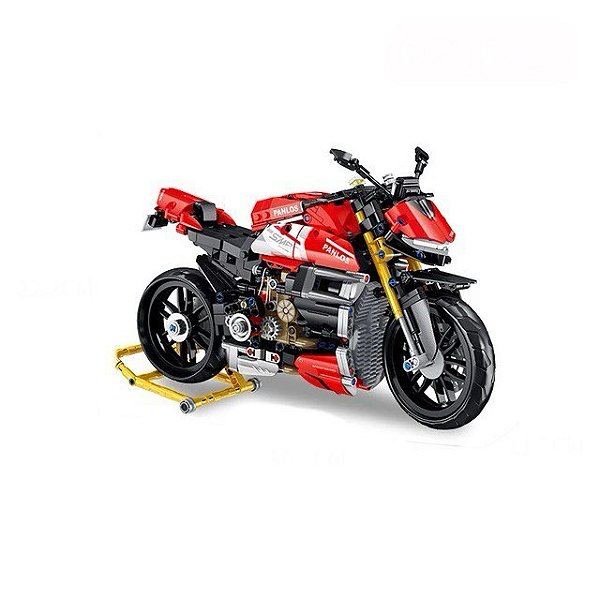 Moto Ducati V4SP - Blocos de Montar
