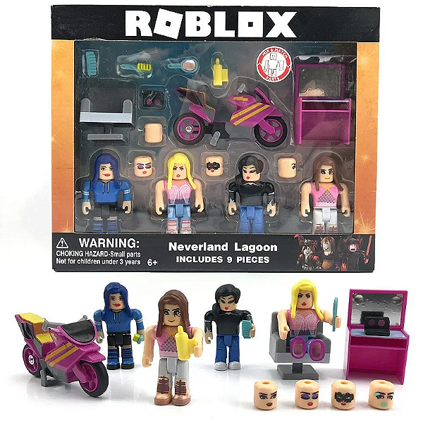 Pack Bonecos Roblox Neverland Lagoon - Games