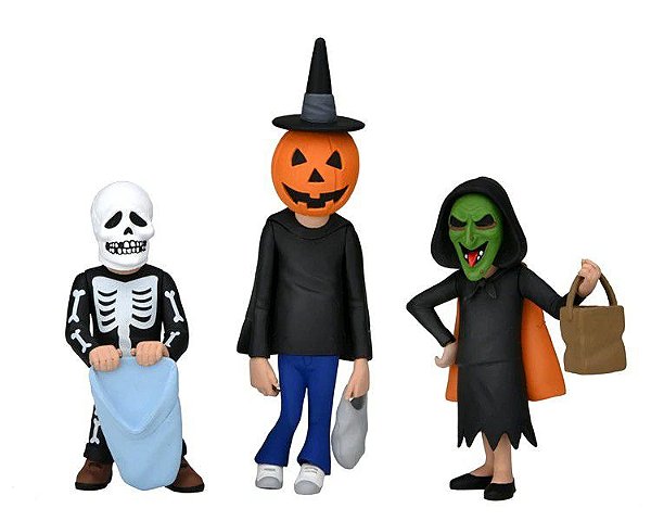 Pack Figures Halloween 3 Trick or Treaters Toony Terrors