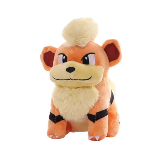 Pelúcia Growlithe Pokémon - Animes