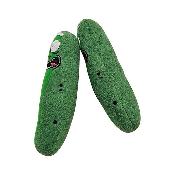 Pelúcia Rick Pickle Rick And Morty - 20Cm