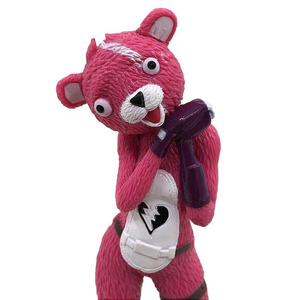 Pink Bear Figure Game Fortnite