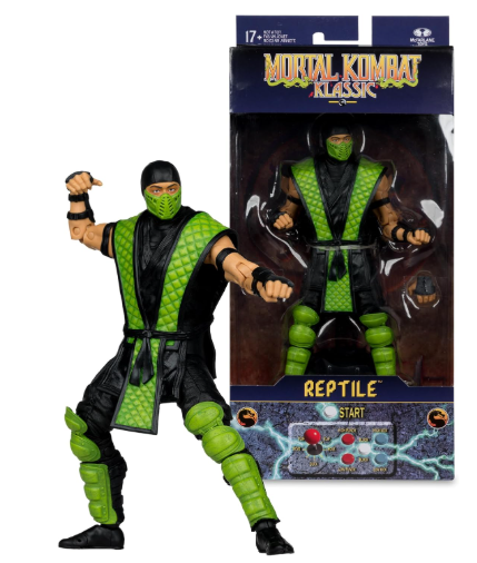 Reptile - 7" Scale Figure - Mortal Kombat Klassic - McFarlane