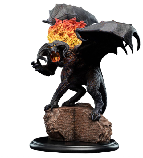 WETA Workshop Polystone - Trilogia O Senhor dos Anéis - Balrog em Moria Miniat