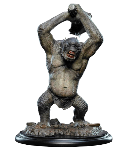 WETA Workshop Polystone - Trilogia O Senhor dos Anéis - Cave Troll Miniatura P